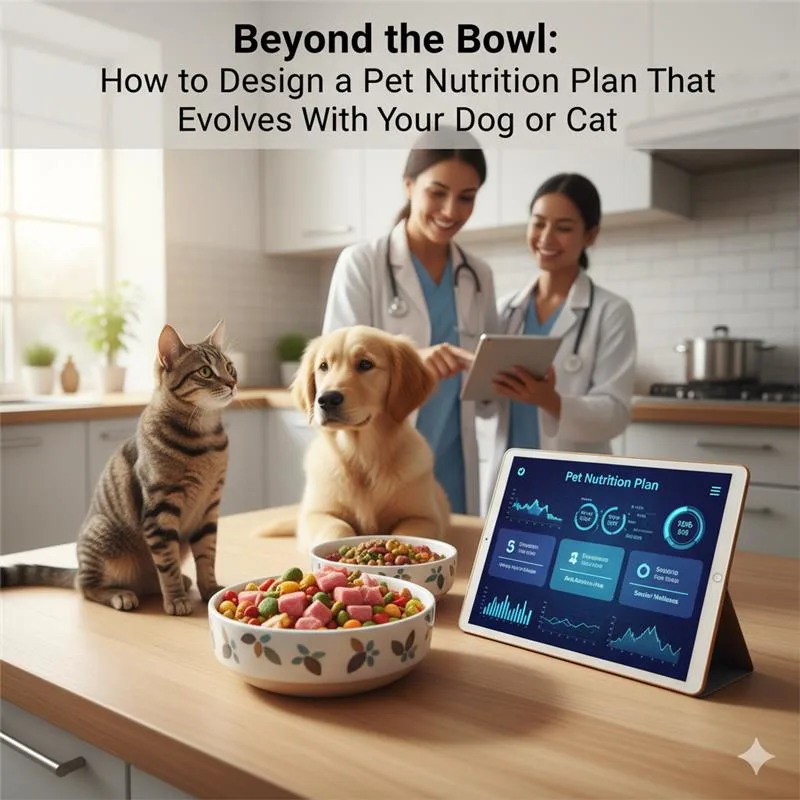 Beyond the Bowl: How to Design a Pet Nutrition Plan That Evolves With Your Dog or Cat